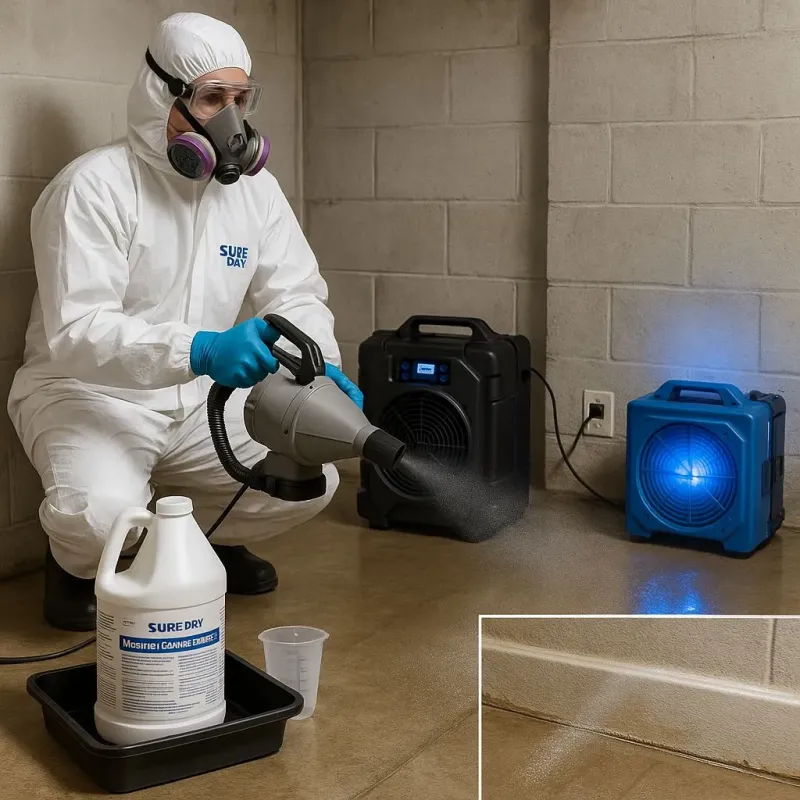 Sanitization and Odor Removal process in Royalton, PA