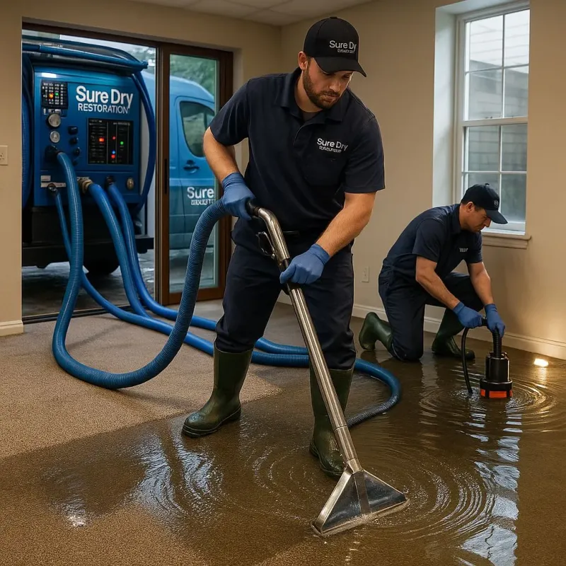 Water Extraction and Removal process in Royalton, PA